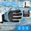 Odtmger Snow Gloves,Touchscreen Ski Mittens,Warm Cold Weather Ski Gloves for Parent Boys Girls view 3