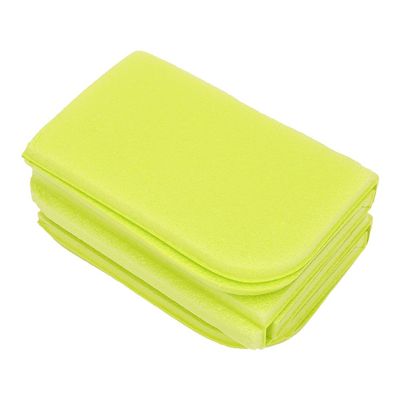 lvifloae Folding Seat Cushion Portable Waterproof Picnic Mat Pad Cover Hiking Sleeping Pad Orange (Green)