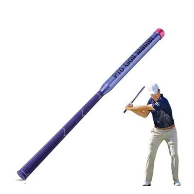 ADPelcote Golf Swing Trainers Practitioner, Sound Swing Stick Rhythm Training Compact and Convenient Training Golf Club (whitle Golf Stick)