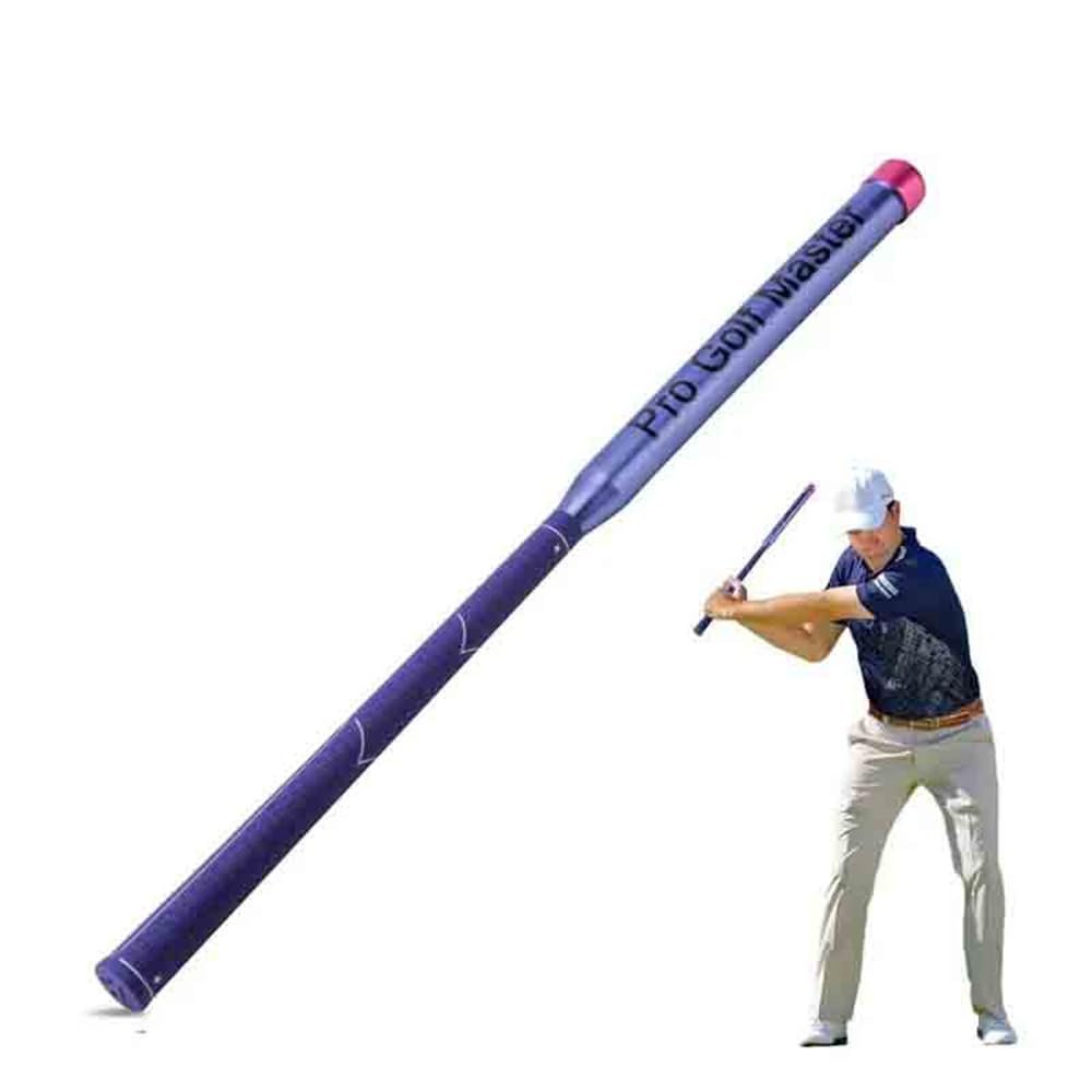 ADPelcote Golf Swing Trainers Practitioner, Sound Swing Stick Rhythm Training Compact and Convenient Training Golf Club (whitle Golf Stick)