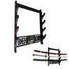 GUIIYLGG Sword Holder Katana Wall Mount - Kirin Velvet Padded Katana Stand Samurai Rack Samurai Sword Display Rack Wand Wakizashi Sword Stand Zoro Animation Sword Display