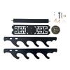 GUIIYLGG Sword Holder Katana Wall Mount - Kirin Velvet Padded Katana Stand Samurai Rack Samurai Sword Display Rack Wand Wakizashi Sword Stand Zoro Animation Sword Display view 4