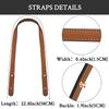 2 Pcs Replacement Straps for Michael Kors Purse with Handbag(Color:Brown) view 2