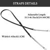SOPROM Crossbody Straps Replacement for Michael Kors Purse Adjustable Conversion Kit for MK (Black) view 2