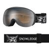 Snowledge Kids Ski Goggles for Boys Girls Aged 4-16, Anti Fog 100% UV Protection Impact Resistant Youth Snow Sports Goggle view 1