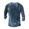 Distressed Shirt Men Vintage Shirts for Mens Men Lace Up V Neck Short Sleeve Bohemian Hippie Renaissance Pirate Kilt Medieval Summer Mens Vintage Sweatshirt view 2