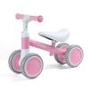 COOLBEBE Baby Balance Bike for 1 Year Old Girls Gift, 2 Year Old Toddler Pink Balance Bike with 4 Silent Wheels, One Year Old Birthday Gift Children for 12M-36M Pre-School (Pink) view 1