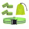 1 Pack Shoulder Straps Adjustable Visibility Reflective Running Safety Vest 2 Pack Reflective Gear Wristband Reflective Running Gear 1 Storage Bag for Men Women Suitable for Night Running Cycling view 1