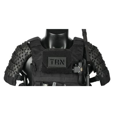 ROUASD Tactical Shoulder Armor Guards Set, 2 Pieces 500D Handmade Non-Slip Samurai Tactical Gear Medieval Warrior Knight Protector Defense Gear Combat Clothing Equipment
