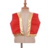 Sinleey Kids Boys Girls Arabian Prince Vest Waistcoat Halloween Fancy Party Performance Competition Red 12 Years view 3