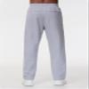 THE GYM PEOPLE Men's Baggy Fleece Workout Sweatpants with Pockets Drawstring Lounge Athletic Running Pants Grey view 3