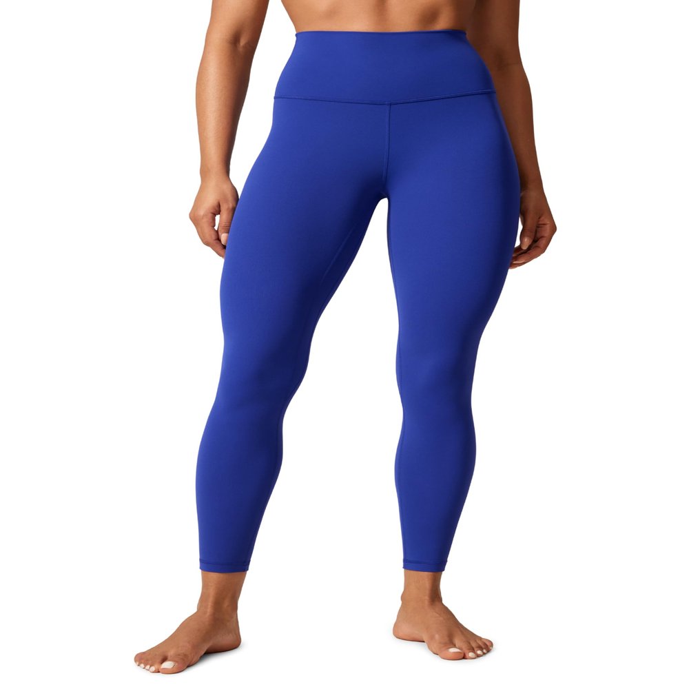 CRZ YOGA Butterlift Workout Leggings 25" - High Waisted Pilates Gym Athletic Womens Yoga Pants Buttery Soft Waves Blue XX-Small