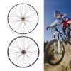 Mountain Bike Wheelset, 27.5" Aluminum Alloy Mountain Disc Double Wall, Front & Rear Mountain Bicycle Wheels, for 7-12 Speed Cassette (Golden, 27.5") view 3