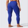 CRZ YOGA Butterlift Workout Leggings 25" - High Waisted Pilates Gym Athletic Womens Yoga Pants Buttery Soft Waves Blue Large view 2