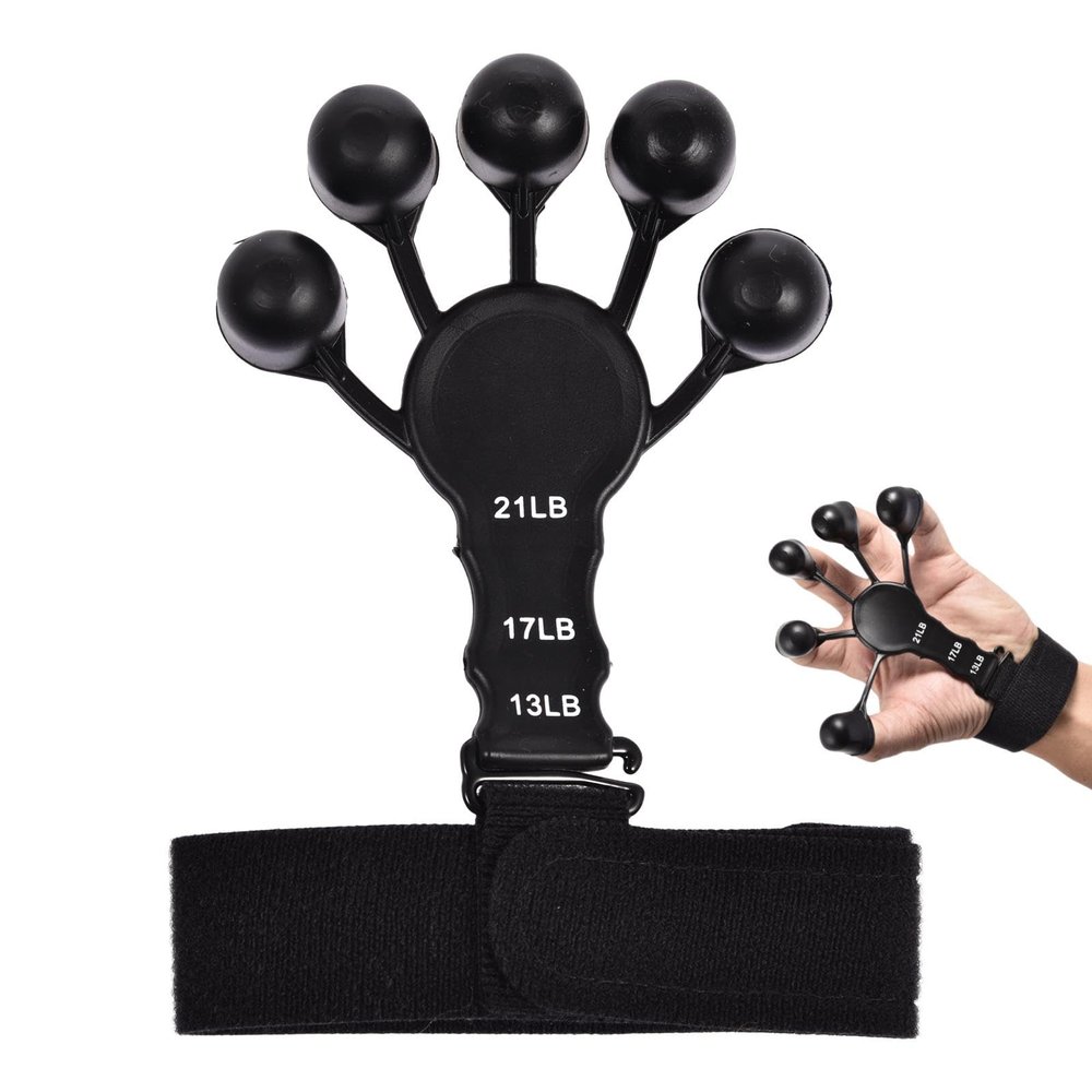 Finger Grip Strength Trainer Upgraded 6 Resistant Level