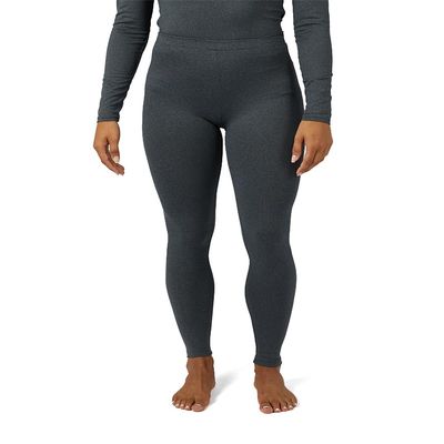 32 Degrees Heat Women's Lightweight Baselayer Legging | 4-Way Stretch | Form Fitting | Thermal, Charcoal Heather, XX-Large