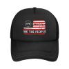 1776 Betsy Ross We The People USA Flag Baseball Cap Women Men Mesh Back Hat Adjustable Trucker Hats Sun Hat view 2