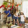 3 Set Inflatable Reindeer Antler Ring Toss Game, Reindeer Ring Toss Game for Kids, Antler Ring Toss for Family Adults, Indoor Outdoor Christmas Decorations Party Favors (3 Antlers 12 Rings 1 Pump) view 4