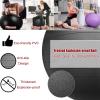 Home Gym Balance Ball Chair with Back Support, Adults Office Exercise Ball Chair, Rolling Balance Posture Chair, Anti-Burst Gray Yoga Ball, Base & Pump view 4