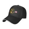 1st-Air-Cavalry-Division-Air-Cav Baseball Cap Adjustable Trucker Veteran Cap for Men Women Black view 2