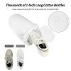 GOGOODA Shoes Bags for Laundry, 2 PCS Sneakers Wash Bags for Flats, Durable Shoe Cleaning Bag for Washing Machine and Dryers, Reusable Shoe Wash Bags for Tennis Shoes Unstain Cleaner Kit(White, 2Pack) view 2