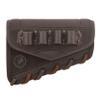 WAYNE'S DOG Leather Cheek Rest Pad Shell Holder Buttstock for Left Right Handed Ambidextrous 12GA 30-06 410 30-30 223 .308 .357 .45-70 .22LR Remington (12 Gauge, Coffee) view 1