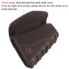 WAYNE'S DOG Leather Cheek Rest Pad Shell Holder Buttstock for Left Right Handed Ambidextrous 12GA 30-06 410 30-30 223 .308 .357 .45-70 .22LR Remington (12 Gauge, Coffee) view 4