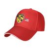 1st-Cavalry-Division-Recon-Airborne Baseball Cap Adjustable Trucker Veteran Cap for Men Women Red view 2