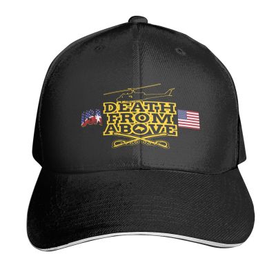 1st Cavalry Division AIR CAV Baseball Cap Adjustable Trucker Veteran Cap for Men Women Black
