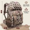 MoiShow Hunting Backpack, Camo Hunting Backpacks & duffle Bags, Water-resistant Long-Lasting Large Capacity Bow Backpack Hunting Pack For Hunting Gear Accessories (Treasures of the Trees) view 2