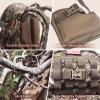 MoiShow Hunting Backpack, Camo Hunting Backpacks & duffle Bags, Water-resistant Long-Lasting Large Capacity Bow Backpack Hunting Pack For Hunting Gear Accessories (Treasures of the Trees) view 3