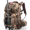 MoiShow Hunting Backpack, Camo Hunting Backpacks & duffle Bags, Water-resistant Long-Lasting Large Capacity Bow Backpack Hunting Pack For Hunting Gear Accessories (Stealth Reed Camo) view 1