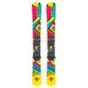 Short Skis for Snow | 99 cm | Skiblades Snowblades Skiboards Little Short Skis | Snowfeet* (Retro | SKI BINDINGS) view 1