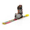 Short Skis for Snow | 99 cm | Skiblades Snowblades Skiboards Little Short Skis | Snowfeet* (Retro | SKI BINDINGS) view 2