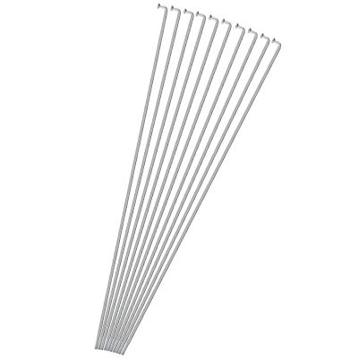 USYUHAIJUN 10Pcs Stainless Steel 14G Bicycles Spokes Road Bike Cycle 250/255/258/261/263/265/275/296mm Nipples Accessories Bike Spoke Parts(10pcs -261MM)