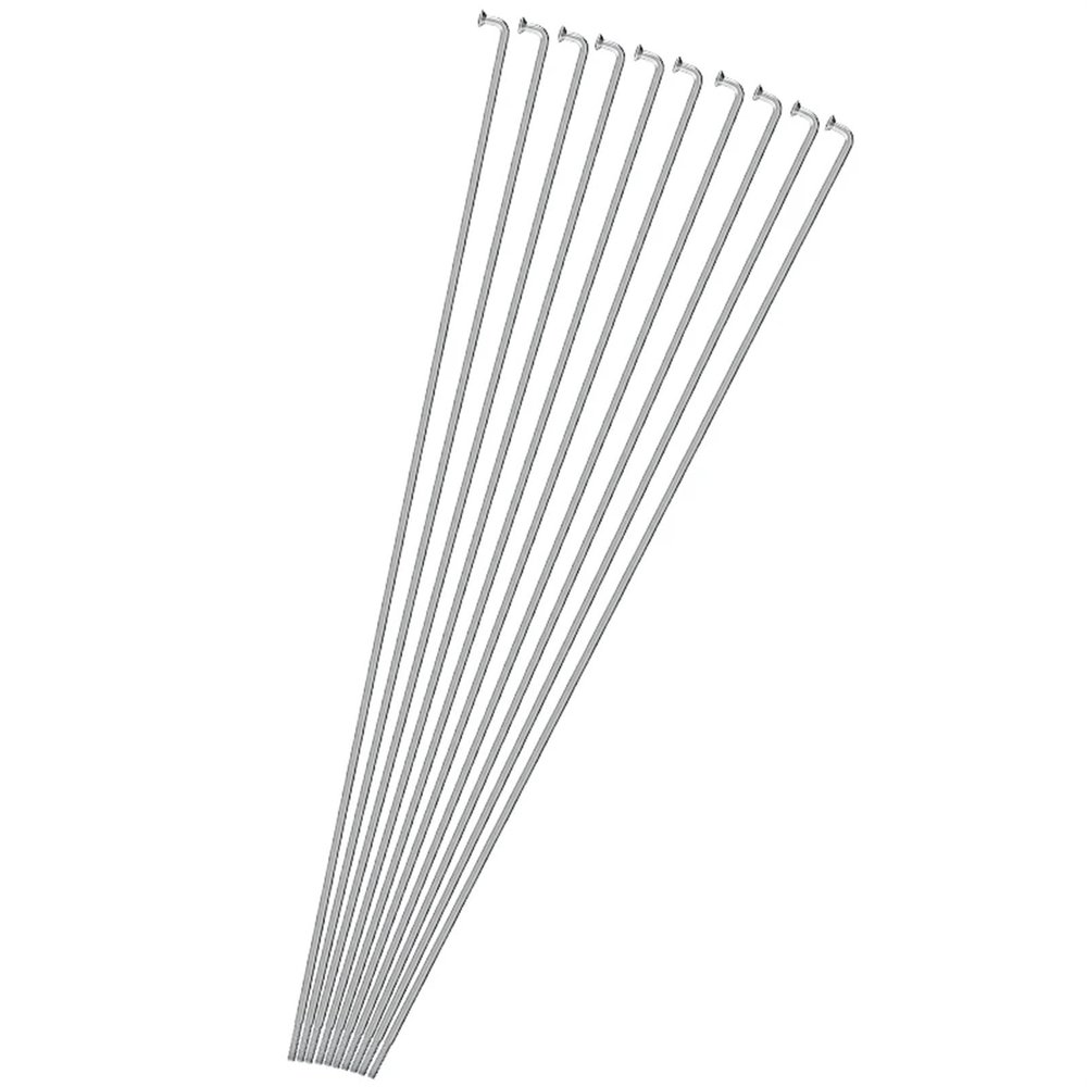 USYUHAIJUN 10Pcs Stainless Steel 14G Bicycles Spokes Road Bike Cycle 250/255/258/261/263/265/275/296mm Nipples Accessories Bike Spoke Parts(10pcs -261MM)