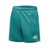 Ultra Game NFL Official Adults Super Soft Mesh Active Training Shorts, Miami Dolphins, Team Color, Medium view 2