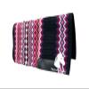 EQUINE OVERSEAS Western Horse Saddle pad Saddle Blanket 100% New-Zealand Wool Show Pad Must Have in Your tack Room - Little Pink 2.0 (34x42) view 1