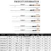 JOYNOW Panfish Rod Fishing Rod with Solid UL Tip Lure 0.6-8g Line 2-6lb Fast Ultralight Spinning Casting Rod for Trout Baitcasting Rod(Spinning,1.8m) view 2