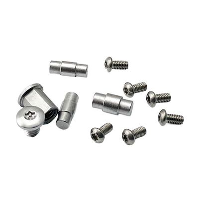 Echeson 11-Pieces Set Stainless Screw Fits for Demko AD20.5 Scales Handle, Stainless Steel Torx Screws DIY Replacement Accessory(Silver)