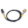CGA320 CO2 Refill Connector Soda Refill Adapter Soda Machine Connector Adapter Machine Stainless Steel Hose Kit with 60in Hose view 4