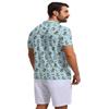 GDEVIG Mens Funny Polo Shirts, Cartoon Crocodile Blue Golf Shirts Short Sleeve, Moisture Wicking Quick-Dry Business Casual Shirt for Men view 2