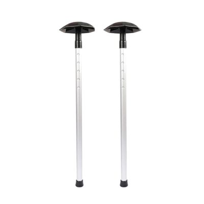 Viodmss 2X Golf Club Stiff Arm, Golf Travel Bag Support Rod Stick with Anti-Impact Support Cover,Foldable Golf Bag Support Stick