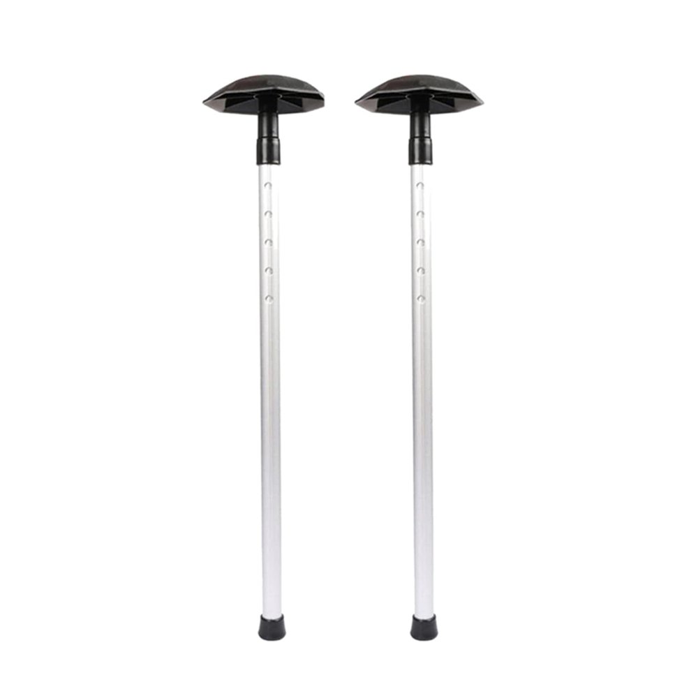 Viodmss 2X Golf Club Stiff Arm, Golf Travel Bag Support Rod Stick with Anti-Impact Support Cover,Foldable Golf Bag Support Stick