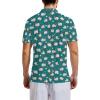 GDEVIG Mens Funny Polo Shirts, Sheep Animal Golf Shirts Short Sleeve, Moisture Wicking Quick-Dry Business Casual Shirt for Men view 4