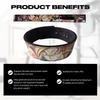 Anime Lever Belt - Weight Lifting Belt, Heavy Duty Powerlifting Belt, Gym Accessories For Men and Women - Weightlifting Gym Belt for Back Support and Deadlifts Squats (11-S) view 3