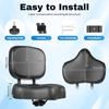 Bike Seat with Backrest, Wide Large Soft Comfortable Tricycle Bicycle Bike Saddle Seat Pad, Wide Bike Seats for Women Comfort, Adjustable Back Height, for Tricycle Or Electric Vehicle view 4