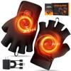 Heated Gloves for Men Women- Rechargeable Electric Touchscreen Cold Winter Work Arthritis Pain Relief Hand Warmers Heated Gloves for Cold Winter Arthritis Hands Hunting Skiing (L) view 1