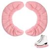 Coolrunner Ice Skate Blade Covers, Sports Blade Cover Skate Blade Protector for Hockey Skates, Figure Skates and Ice Skates, Black (Pink, Medium) view 1