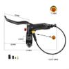 AirheadStorm E-Bike Brake Lever, Electric Bike Brake Lever Replacement, E-Bike Brake Lever with Locking Button, Ebike Brake Lever 3 Pin for Electric Bike, for 22Mm Handlebar(Right+Left) view 4